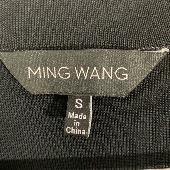 Ming Wang Ruffle front Cardigan / light jacket, Size Small, see measurements - Picture 2 of 8